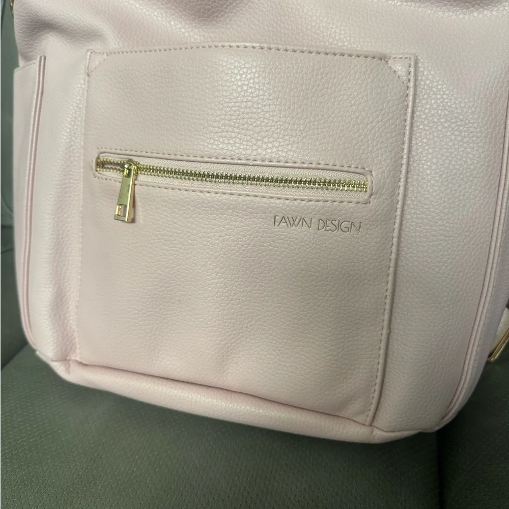 Fawn Design Pink Blush diaper bag